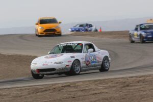 picture of the Disabled Veteran Empowerment Network's 1997 Miata public awareness car