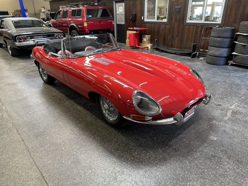 1964 Jaguar XKE (Jaguar E-Type) roadster donated to DVEN, to be auctioned January 2026 to support veterans