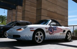 Picture of the DVEN/Rally4Vets Porsche Boxster